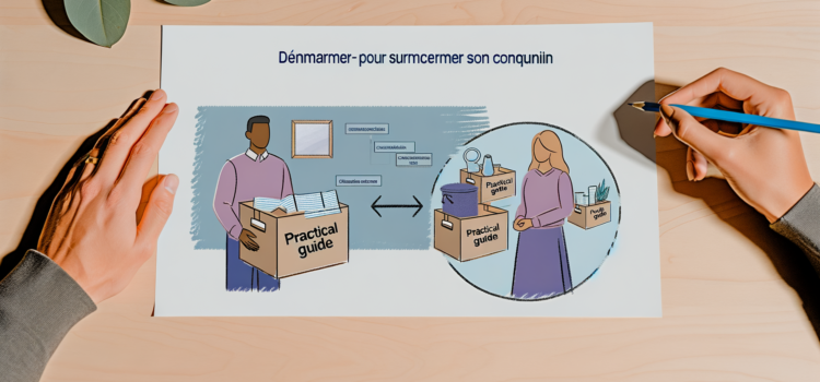  "Couple emballant des boîtes de déménagement pour suivre les nouvelles opportunités de carrière de leur conjoint - Guide pratique pour une transition en douceur"