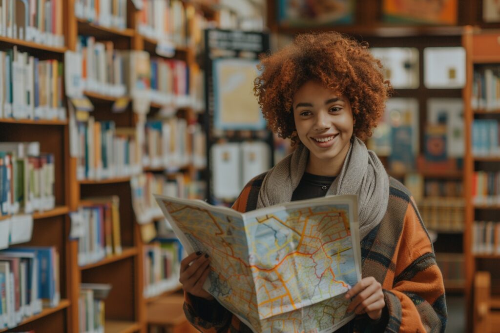 Parents et enfants explorant ensemble les options d'écoles et d'éducation à Argenteuil lors d'une journée portes ouvertes